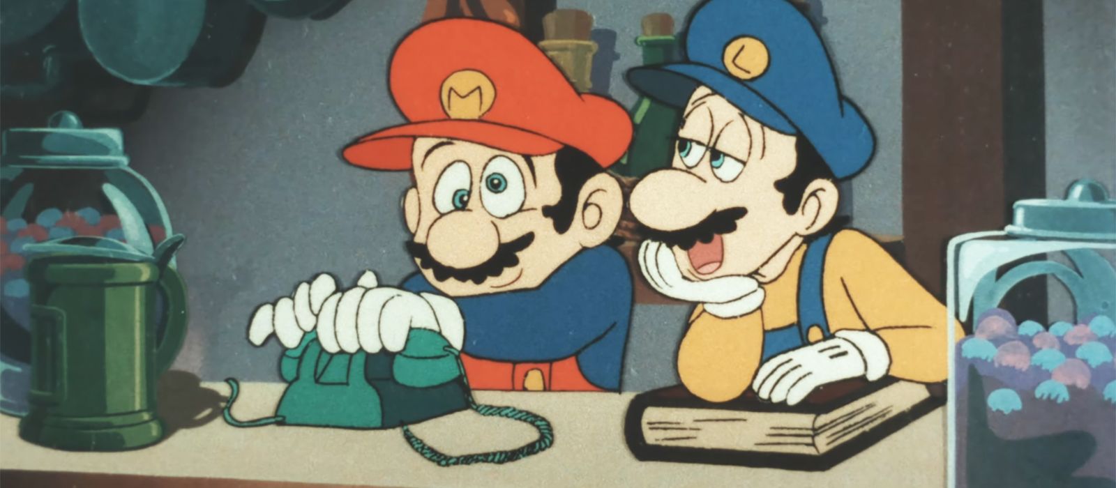 Fan shows the remaster of a very old anime about Mario, for which he spent several years and $20 thousand