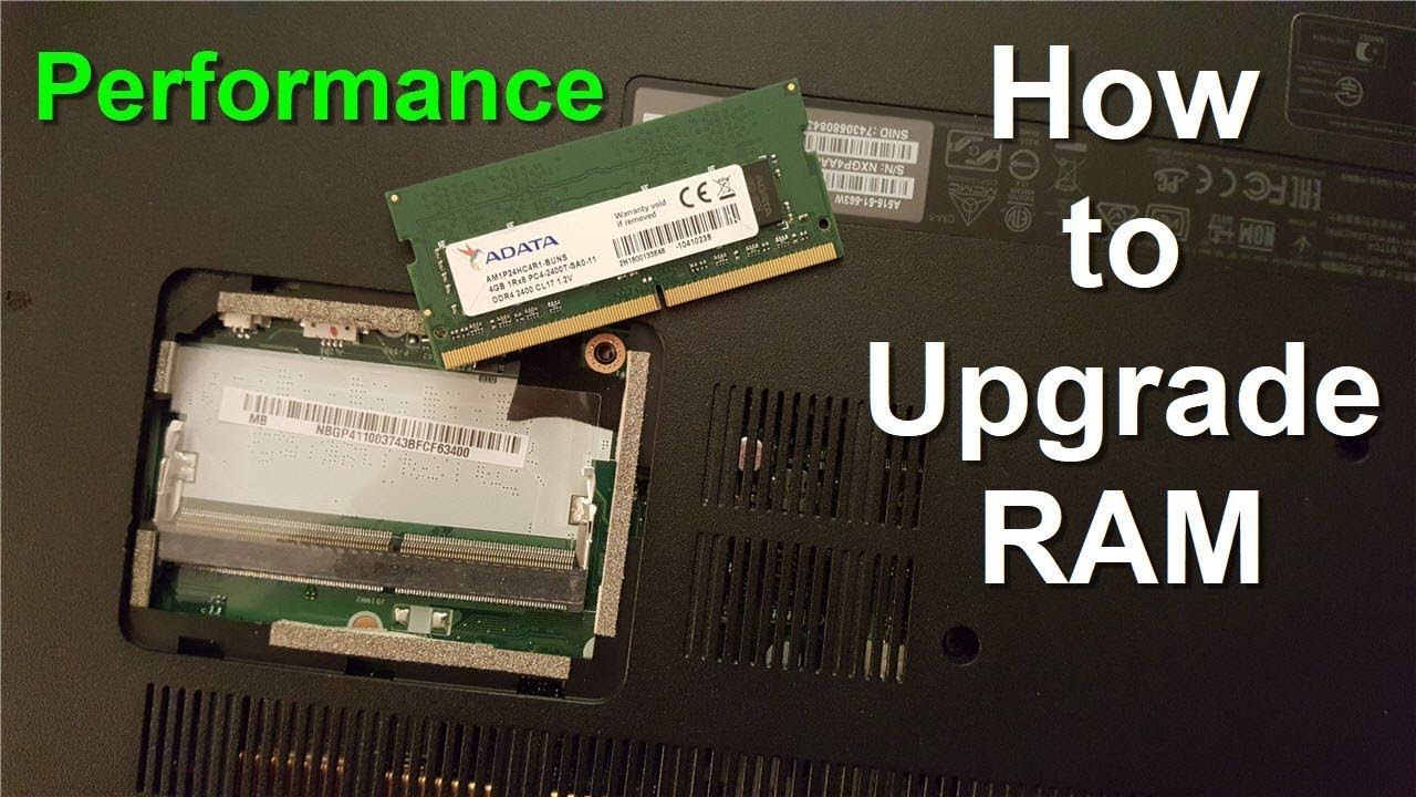 How to upgrade your notebook’s hardware