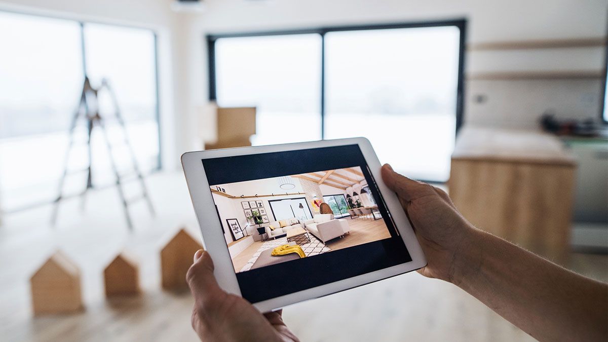 Smartphone tools for virtual home tours