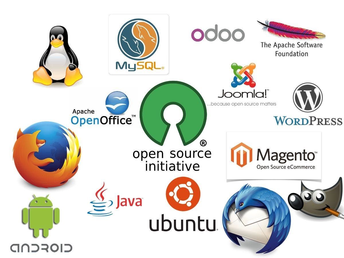 The role of open-source software in computer technology