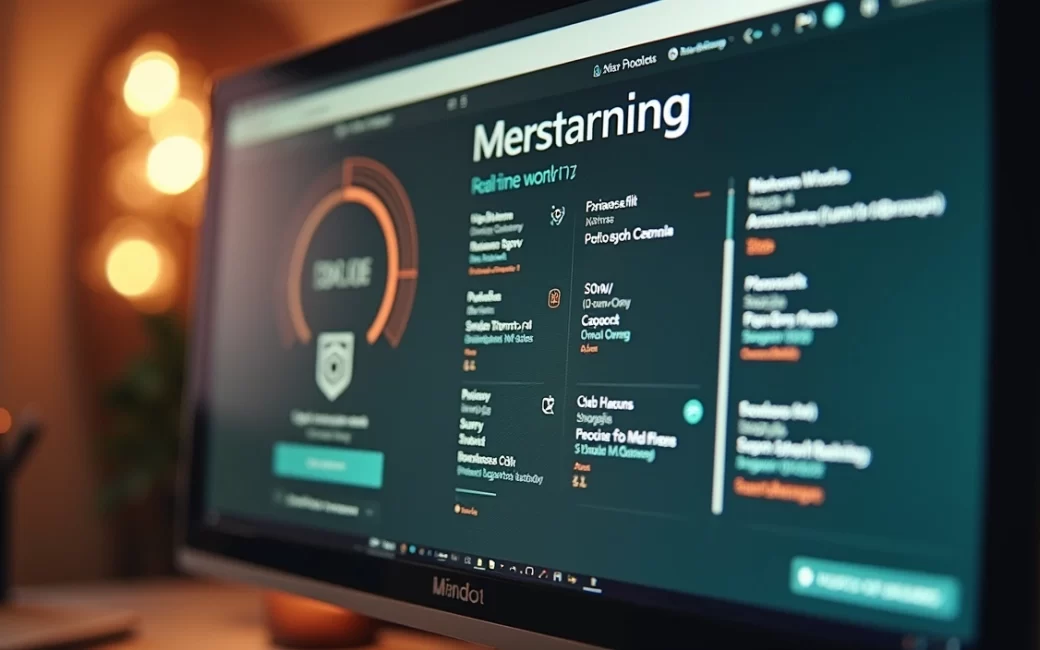 Windows antivirus software scanning files on a computer screen