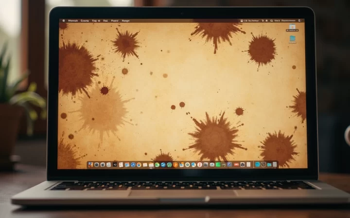 Dark spots on laptop screen: causes and fixes